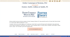Desktop Screenshot of fedorlaw.com